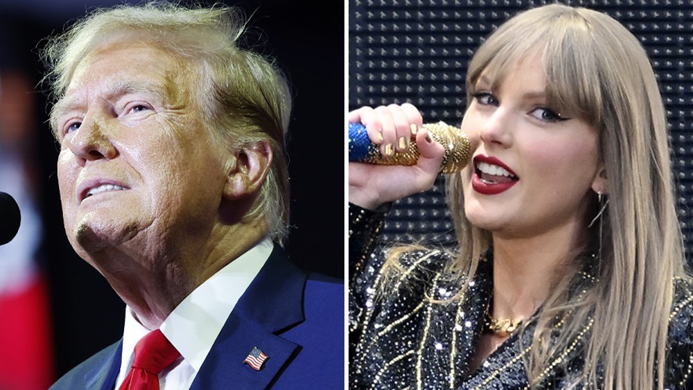 Donald Trump Falsely Claims Taylor Swift Has Endorsed Him by Postin...